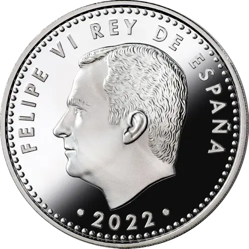 10 euros 2022 - V Centenario de Antonio de Nebrija España (anverso) 10 euros 2022 - V Centenario de Antonio de Nebrija España (anverso)