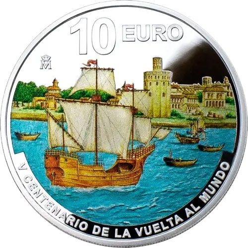 Moneda V Centenario de la Vuelta al Mundo: La Llegada - Emision 2022 (2022)