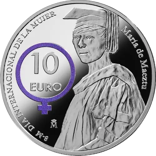 Moneda María de Maeztu - Día Internacional de la Mujer (2023)