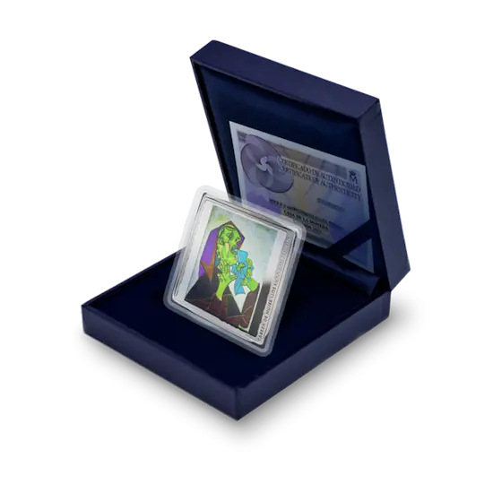 Presentación con caja y certificado (FNMT)