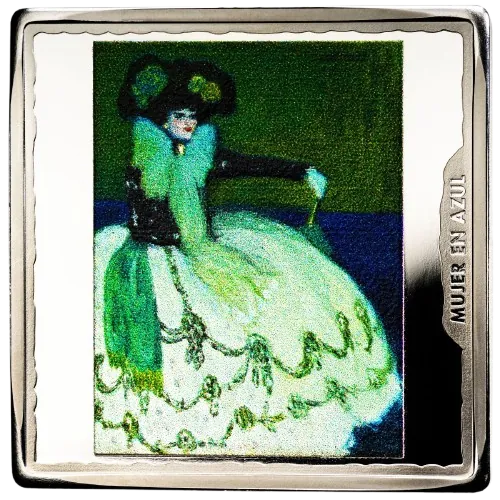 Moneda 50 Aniversario de Picasso: Mujer en azul (2023)