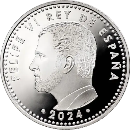 10 euros 2024 - Bicentenario Policía Nacional España (anverso) 10 euros 2024 - Bicentenario Policía Nacional España (anverso)