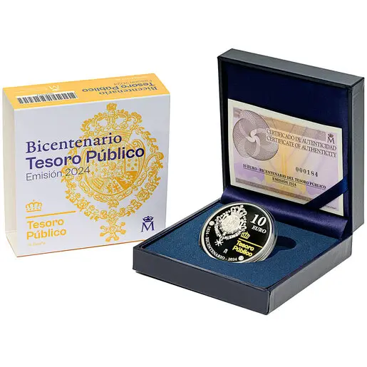 Presentación con caja y certificado (FNMT)