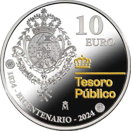 Moneda Bicentenario del Tesoro Público (2024)