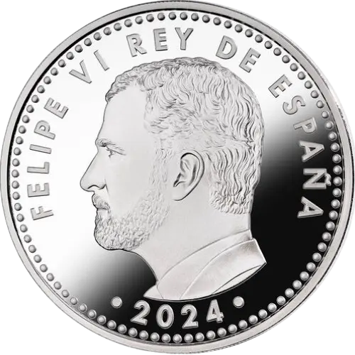 10 euros 2024 - Campeones de la UEFA Euro 2024 España (anverso) 10 euros 2024 - Campeones de la UEFA Euro 2024 España (anverso)