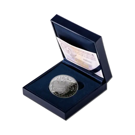 Presentación con caja y certificado (FNMT)