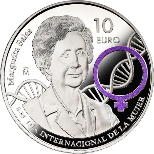 Moneda Margarita Salas - Día Internacional de la Mujer (2024)