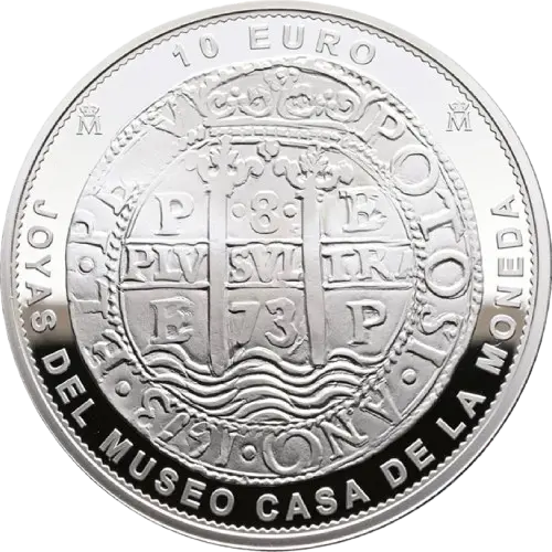Moneda 8 Reales 1673 Potosí - II Serie Joyas del Museo Casa de la Moneda (2025)