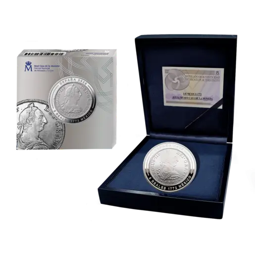 Presentación con caja y certificado (FNMT)