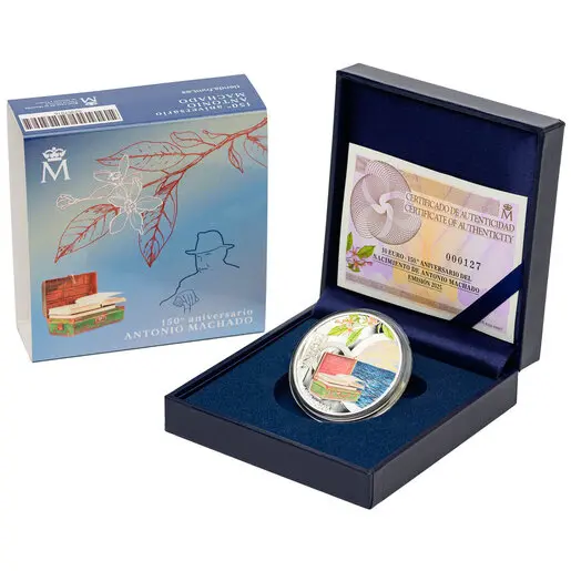 Presentación con caja y certificado (FNMT)
