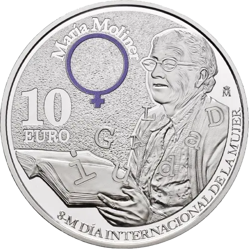Moneda María Moliner - Día Internacional de la Mujer (2025)