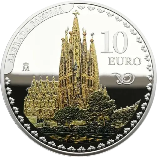 Moneda Sagrada Familia - Centenario Gaudí 2026 (2026)