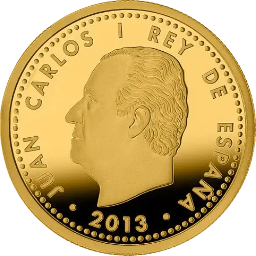 100 euros 2013 - Copa Mundial de la FIFA Brasil 2014 - Emisión 2013 España (anverso) 100 euros 2013 - Copa Mundial de la FIFA Brasil 2014 - Emisión 2013 España (anverso)