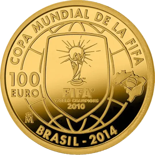 Moneda Copa Mundial de la FIFA Brasil 2014 - Emisión 2013 (2013)