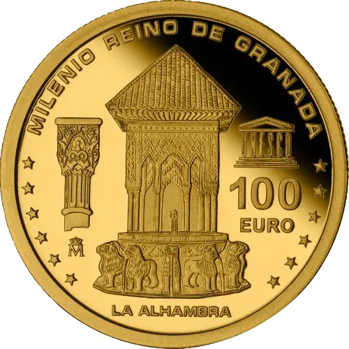 Moneda Milenio Reino de Granada (2013)