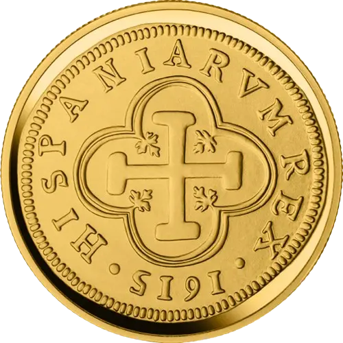 100 euros 2015 - 2 escudos - VI Serie Joyas Numismáticas España (anverso) 100 euros 2015 - 2 escudos - VI Serie Joyas Numismáticas España (anverso)