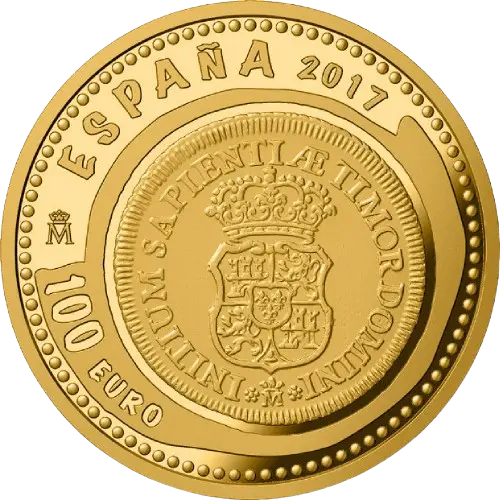 Moneda Casa de Borbón: 2 escudos (doblón) - VIII Serie Joyas Numismáticas (2017)