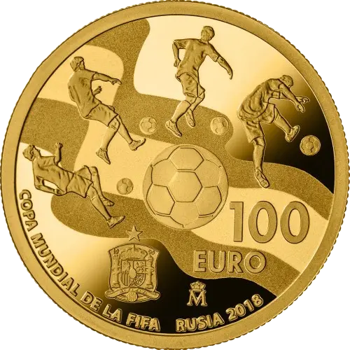 Moneda Copa Mundial de la FIFA Rusia 2018 - Emisión 2017 (2017)