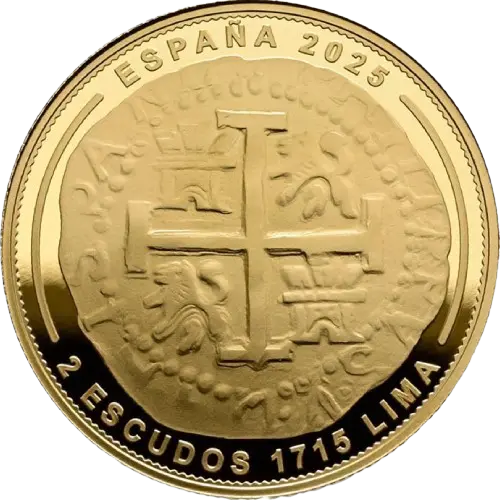 Moneda 2 Escudos 1715 Lima - II Serie Joyas del Museo Casa de la Moneda (2025)