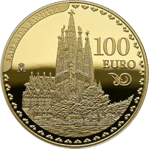 Moneda Sagrada Familia - Centenario Gaudí 2026 (2026)