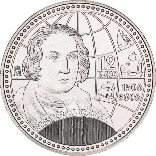 Moneda V Centenario Cristóbal Colón (2006)