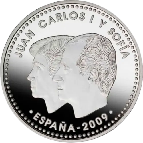 12 euros 2009 - X Aniversario de la Unión Económica y Monetaria España (anverso)