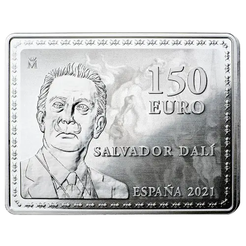 150 euros 2021 - Salvador Dalí: La Tentación de San Antonio España (reverso) 150 euros 2021 - Salvador Dalí: La Tentación de San Antonio España (reverso)