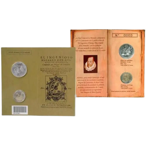 Cartera 2005 - Set El Quijote (2€ + 12€ Plata)