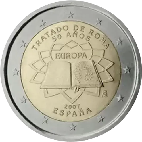 2 Euros Conmemorativa 2007 - 50 Aniversario Tratado de Roma (UNC)