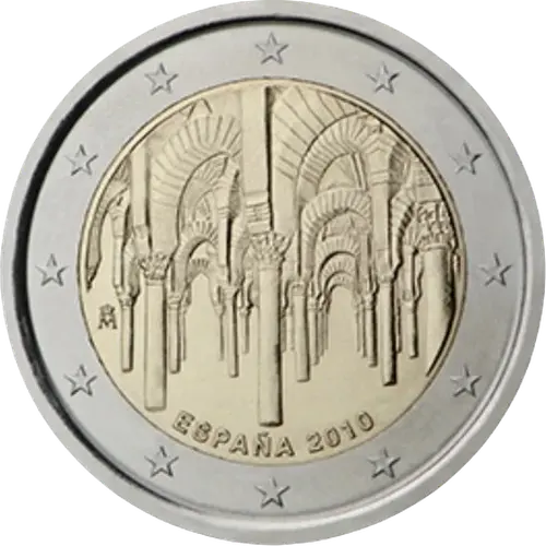 2 Euros Conmemorativa 2010 - Mezquita-Catedral de Córdoba (UNC)