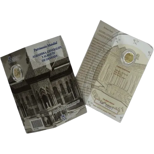 Moneda Cartera Proof 2011 - Alhambra de Granada (2011)