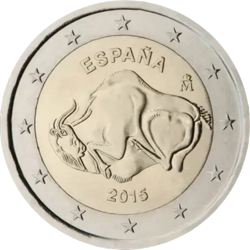 2 Euros Conmemorativa 2015 - Cueva de Altamira (UNC)