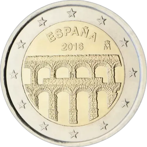 2 Euros Conmemorativa 2016 - Acueducto de Segovia (UNC)