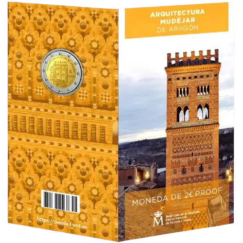Moneda Cartera Proof 2020 - Arquitectura Mudéjar de Aragón (2020)