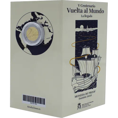 Moneda Cartera Proof 2022 - V Centenario de la Vuelta al Mundo (2022)
