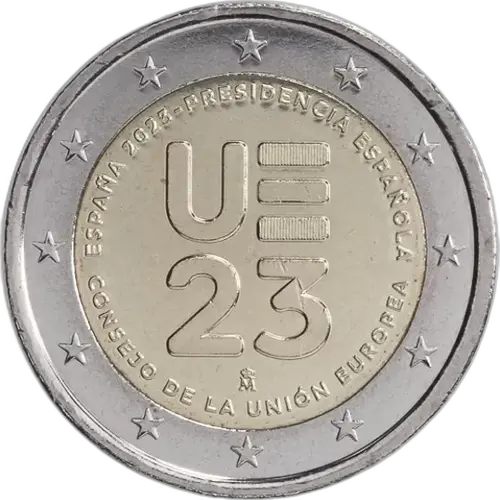 2 Euros Conmemorativa 2023 - Presidencia Consejo de la UE (UNC)
