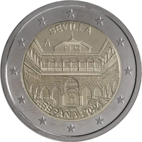 2 Euros Conmemorativa 2024 - Real Alcázar de Sevilla (UNC)
