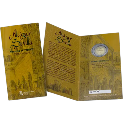 Moneda Cartera Proof 2024 - Catedral, Alcázar y Archivo de Indias de Sevilla (2024)