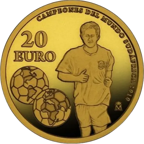 Moneda Campeones del Mundo Sudáfrica 2010 (2010)