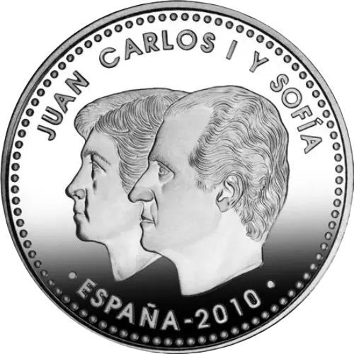 20 euros 2010 - Campeones del Mundo Sudáfrica 2010 España (anverso) 20 euros 2010 - Campeones del Mundo Sudáfrica 2010 España (anverso)