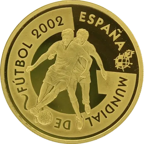 Moneda Mundial de Fútbol 2002: Bota de fútbol (letra G) (2002)