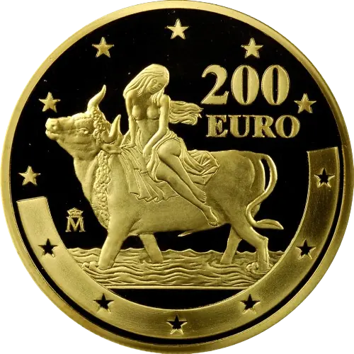 Moneda Primer Aniversario del Euro (2003)