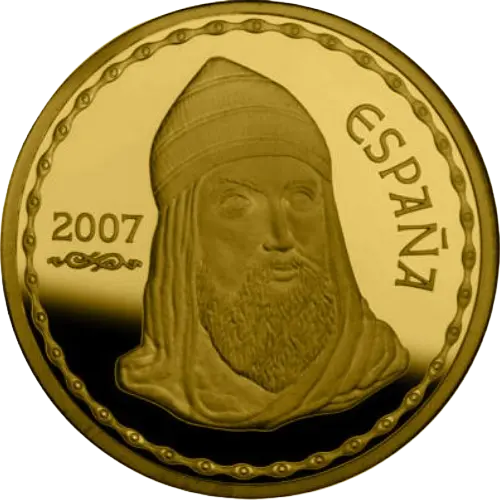 200 euros 2007 - Serie Conmemorativa del Cantar de Mío Cid: El Cid Campeador España (anverso) 200 euros 2007 - Serie Conmemorativa del Cantar de Mío Cid: El Cid Campeador España (anverso)