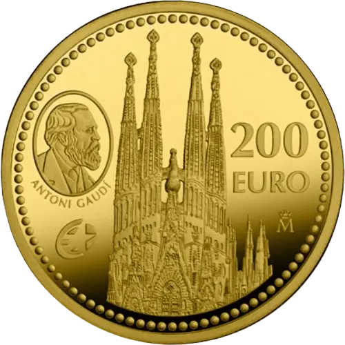 Moneda Gaudí - VII Serie Programa Europa (2010)