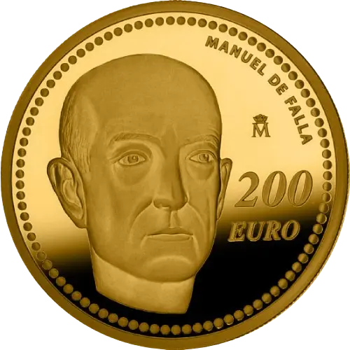 Moneda Manuel de Falla - XI Serie Programa Europa (2014)