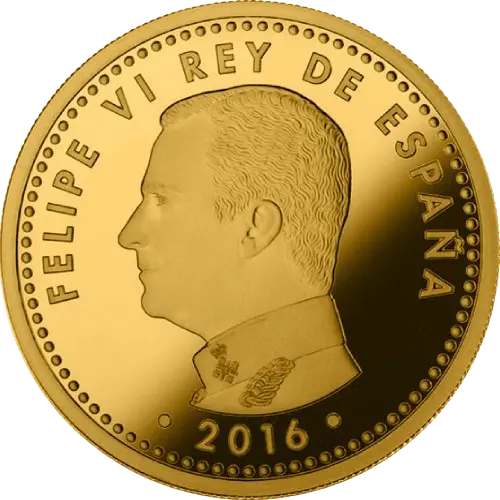 200 euros 2016 - IV Centenario de la muerte de Miguel de Cervantes 1616–2016 España (anverso) 200 euros 2016 - IV Centenario de la muerte de Miguel de Cervantes 1616–2016 España (anverso)