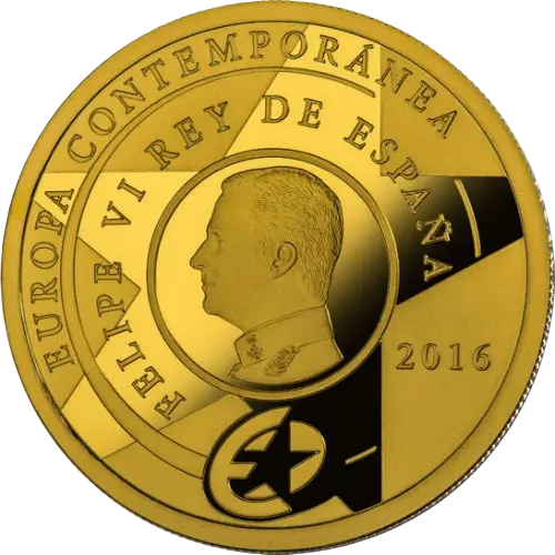 200 euros 2016 - Europa Contemporánea: Joan Miró - XIII Serie Programa Europa España (anverso) 200 euros 2016 - Europa Contemporánea: Joan Miró - XIII Serie Programa Europa España (anverso)