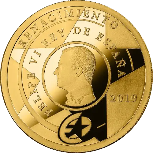 200 euros 2019 - Renacimiento - XV Serie Programa Europa 2019 España (anverso) 200 euros 2019 - Renacimiento - XV Serie Programa Europa 2019 España (anverso)