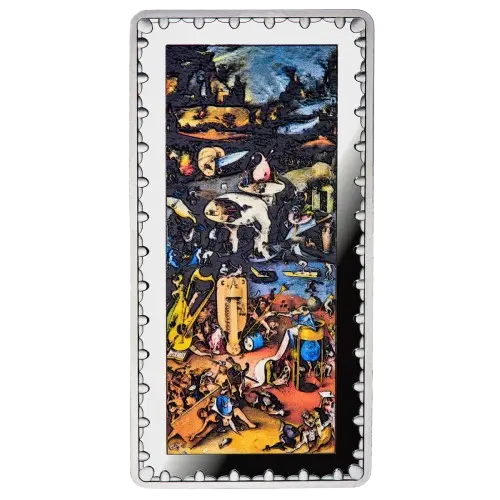 Moneda El Bosco: El Infierno - IV Serie Tesoros de Museos Españoles (2016)