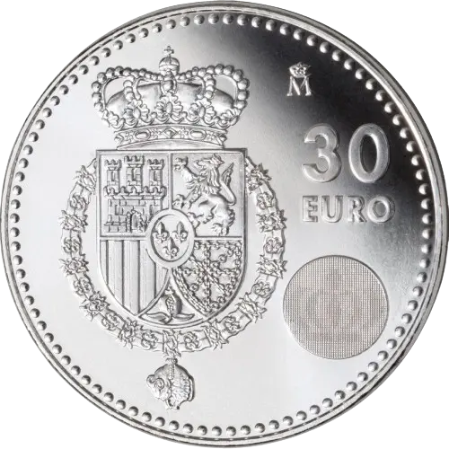 Moneda Proclamación de Su Majestad el Rey Felipe VI (2014)